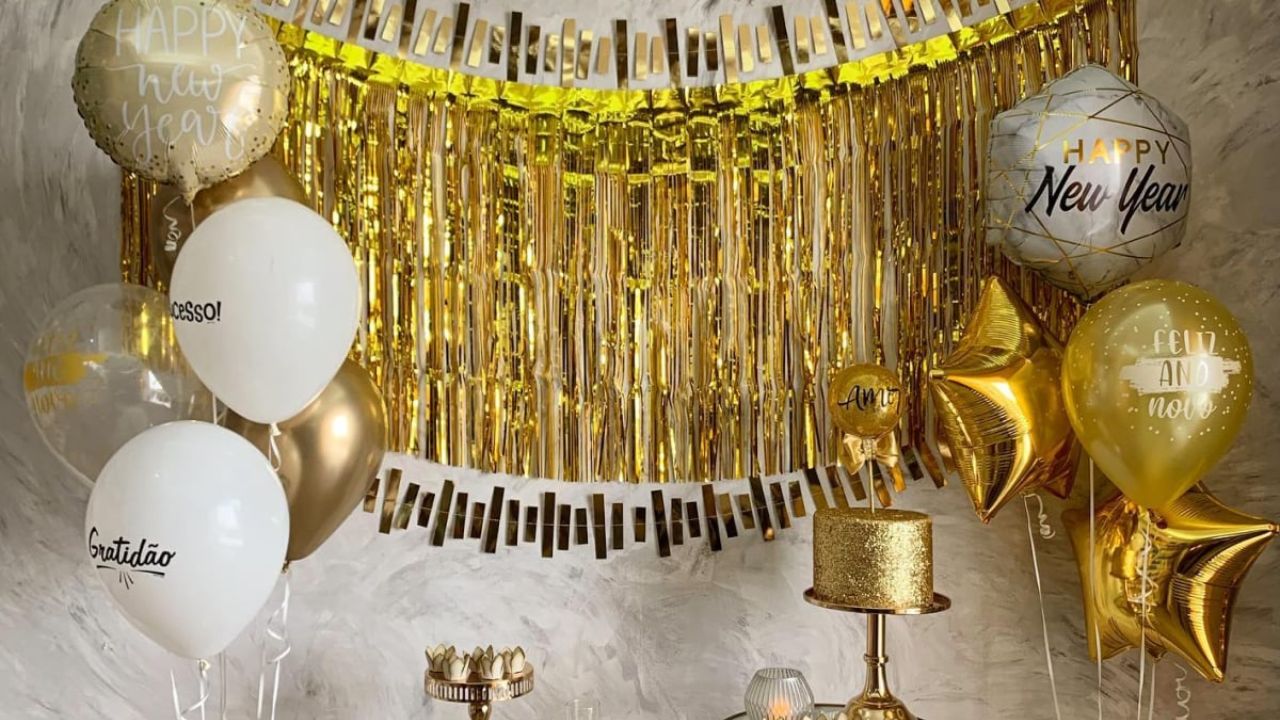 ideias decoração ano novo simples