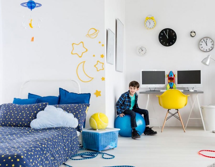 ideias decoração de quarto infantil masculino simples e barato