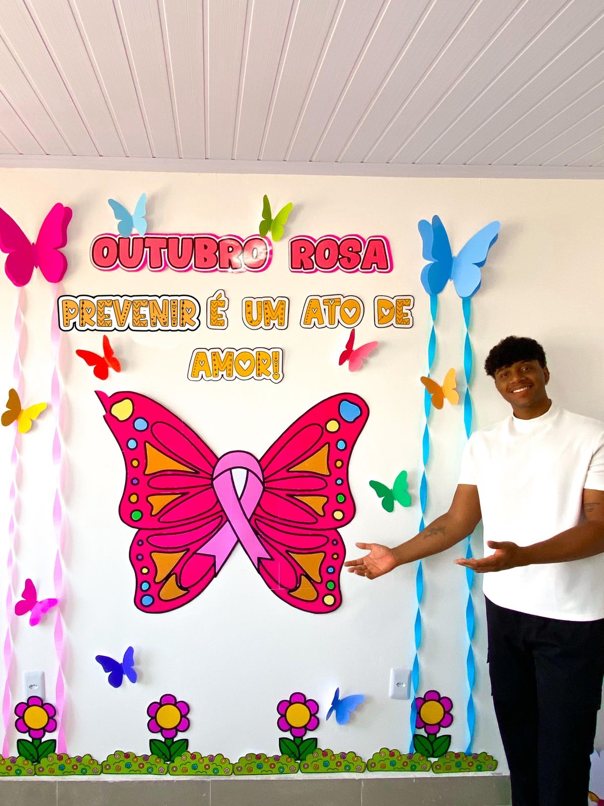 outubro rosa decoração DIY vs pronta