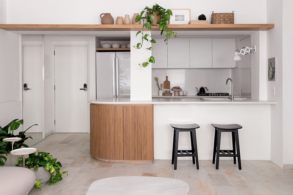 Ideias criativas para dividir sala e cozinha