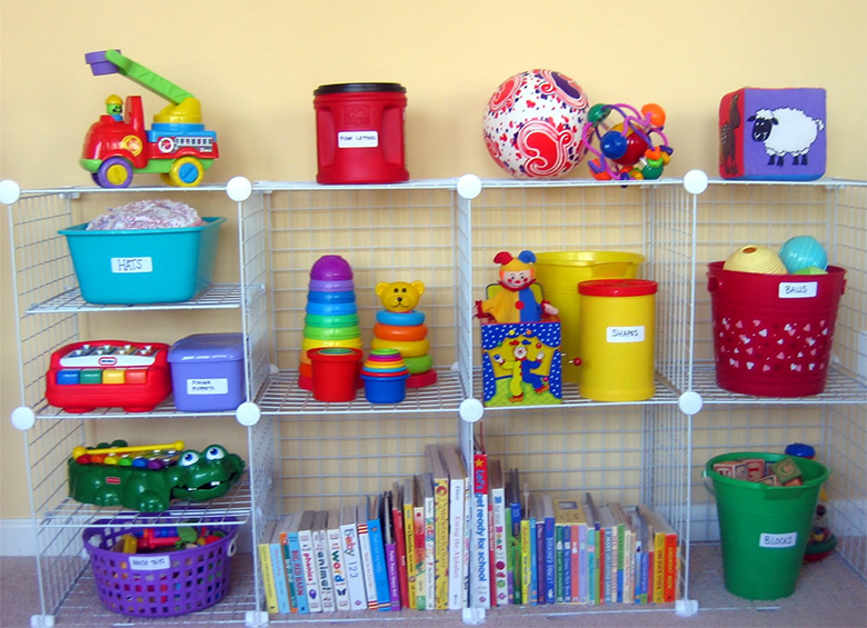 dicas de organização de brinquedos sustentáveis