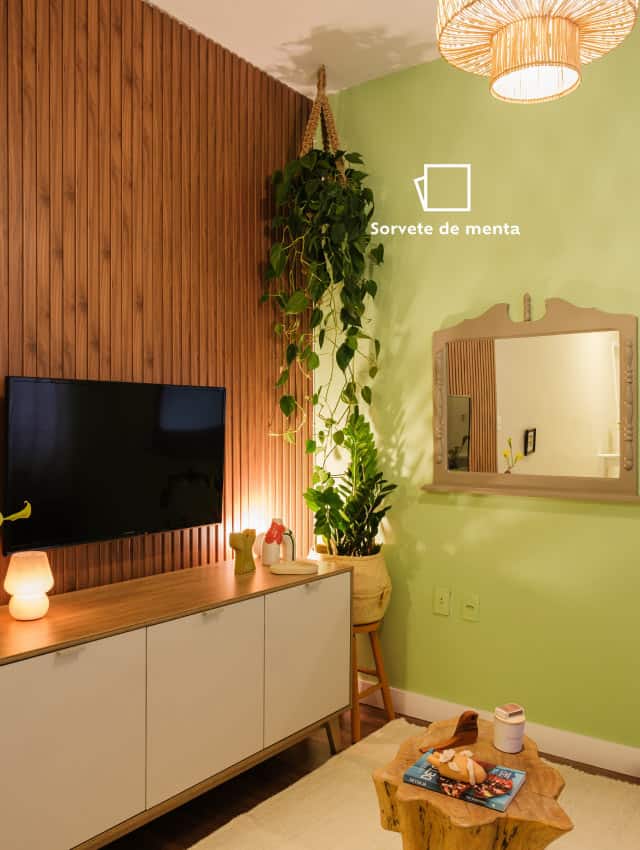 como decorar parede sala pequena