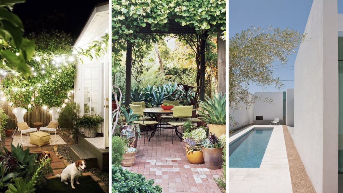 ideias para quintal pequeno e estreito