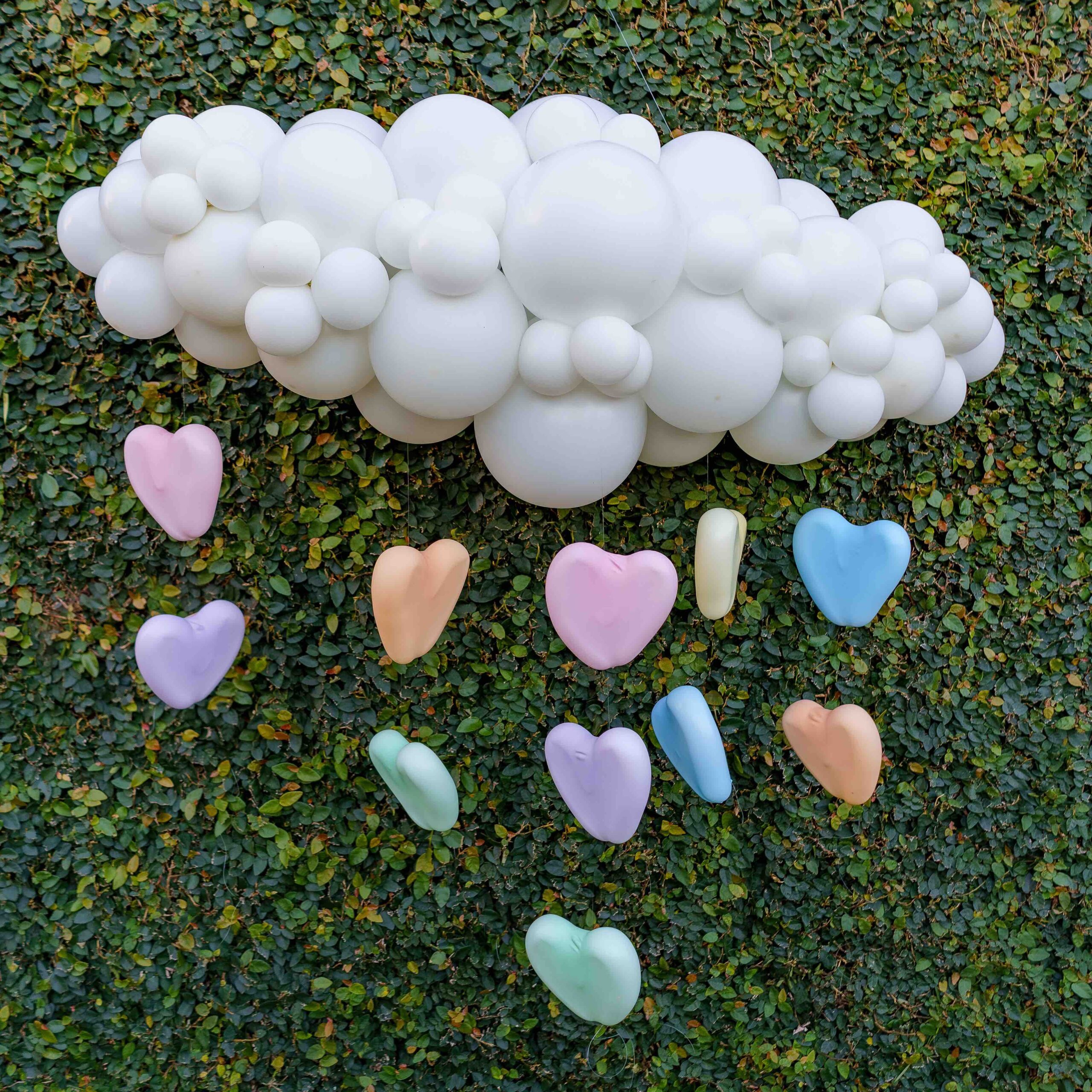 decoração igreja dia pais azul barata e bonita