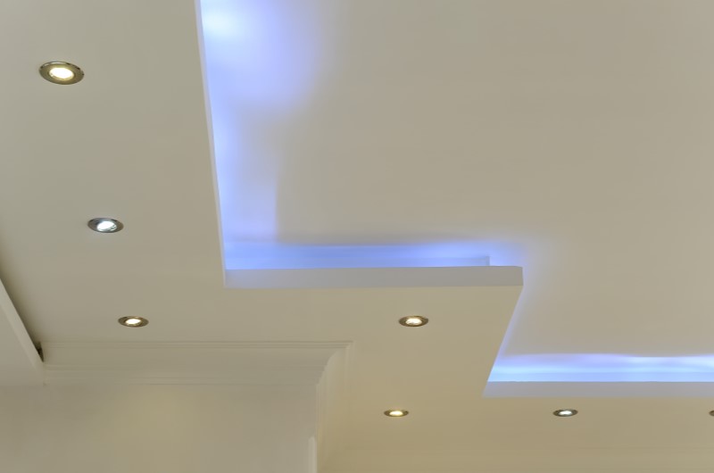 iluminacao para gesso na sala