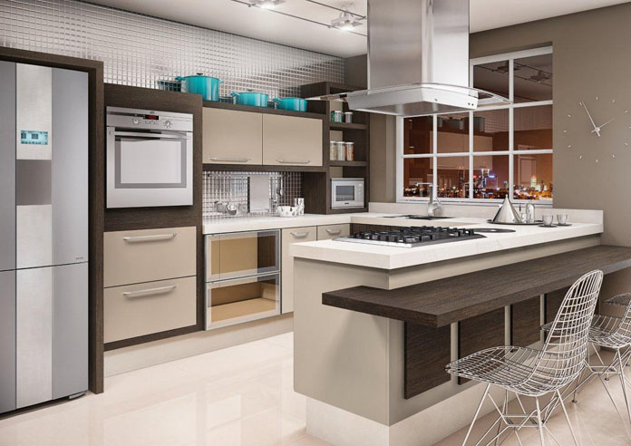 cozinha americana planejada