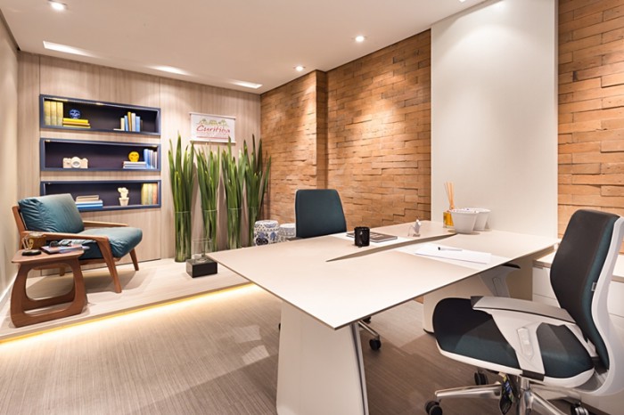 espaço corporativo inspirador