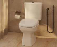 Bacia com caixa acoplada Incepa