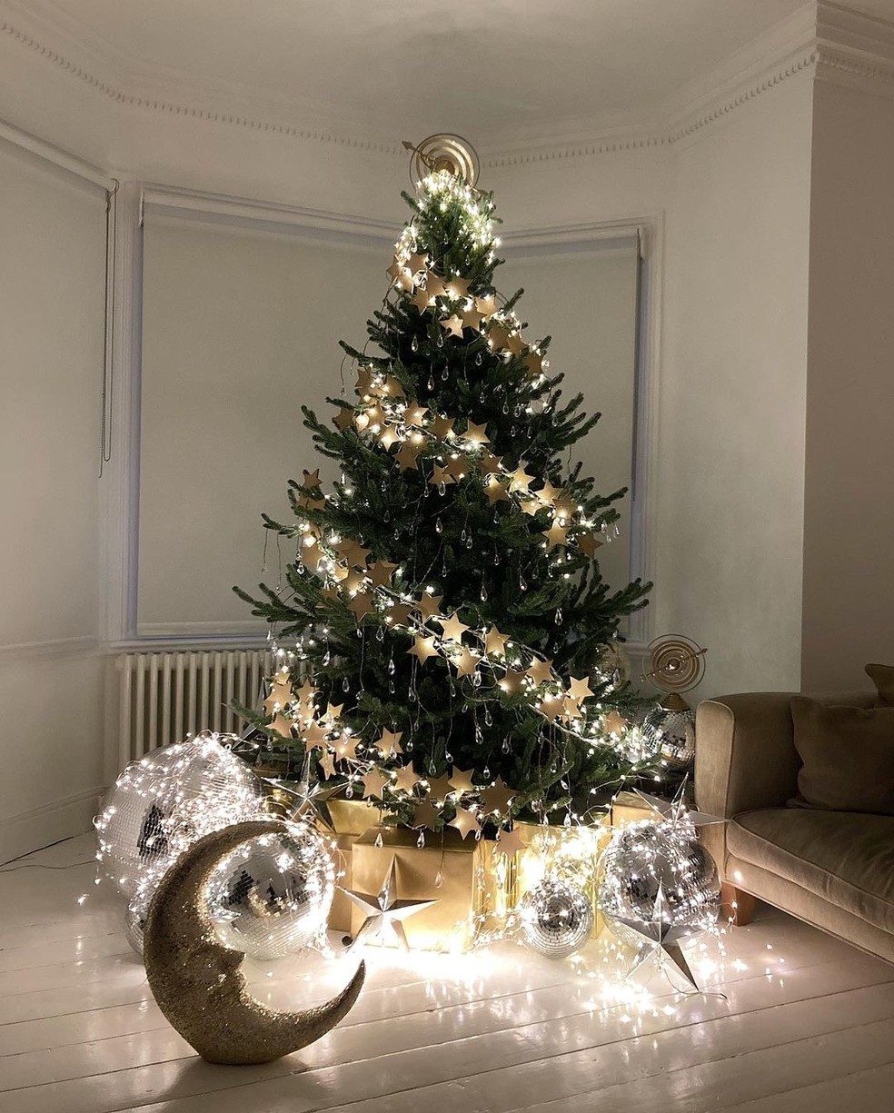 árvore de natal rústica