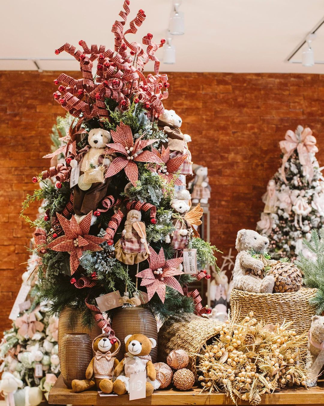 árvore de natal minimalista