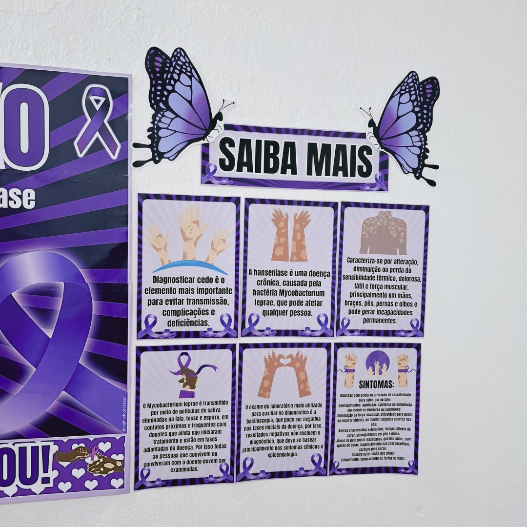 janeiro roxo e branco decoração