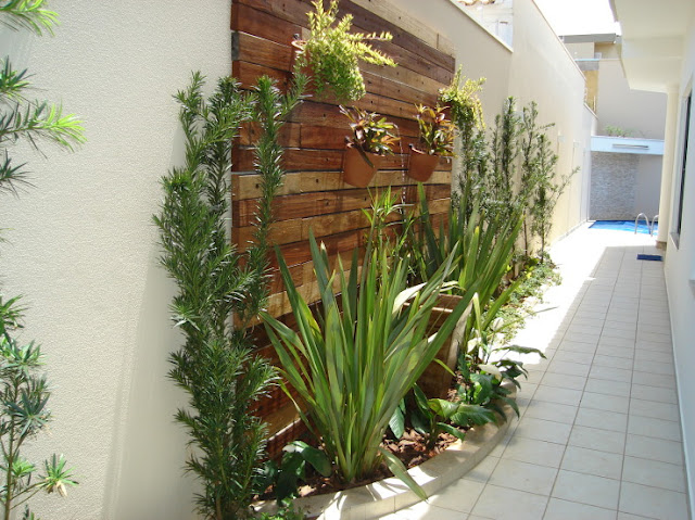 jardim corredor pequeno