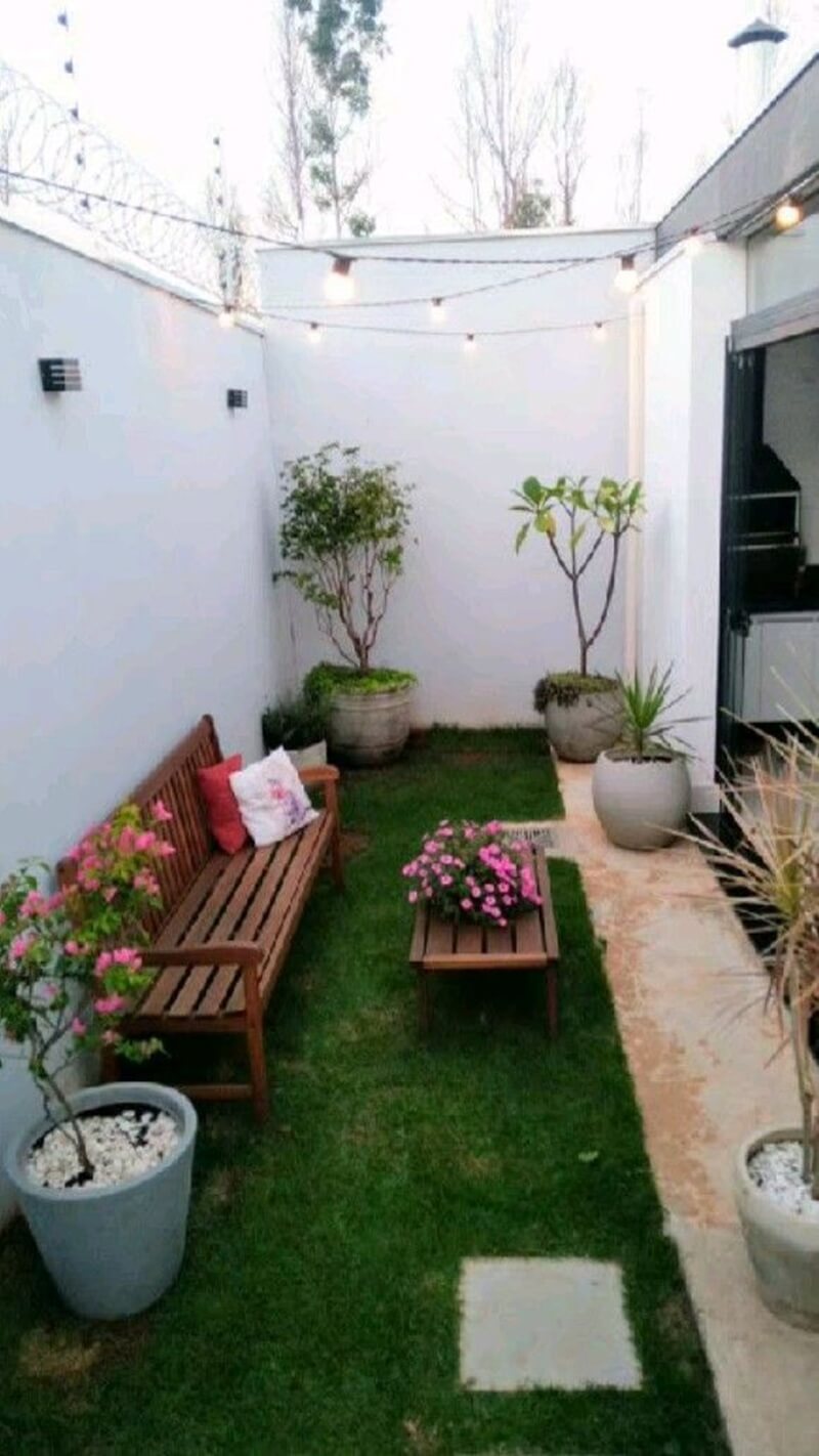 jardim corredor estreito