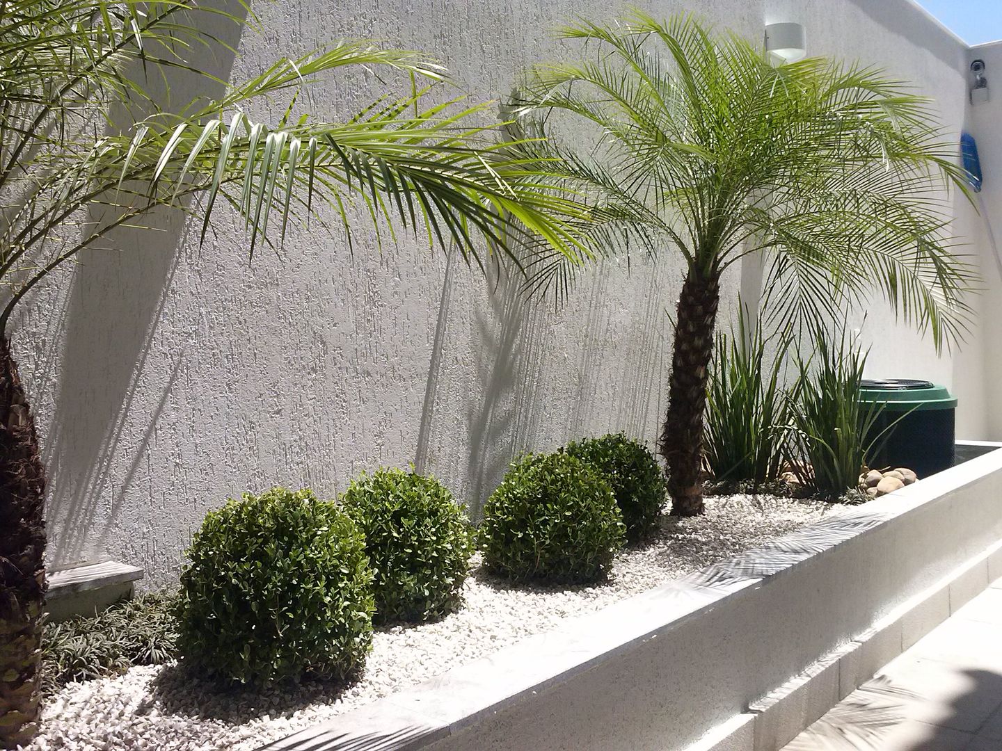 ideias jardim corredor