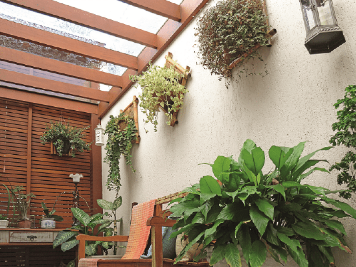 jardim corredor estreito