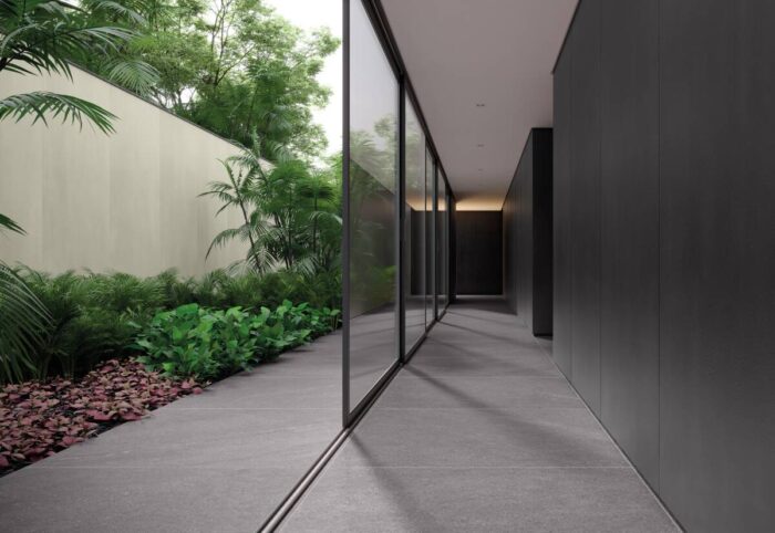 jardim de inverno corredor estreito