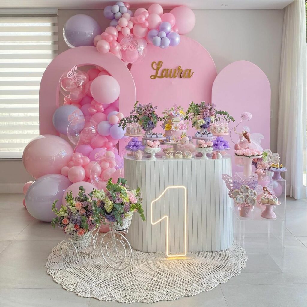 erros comuns na decoração de festa jardim encantado 1 ano