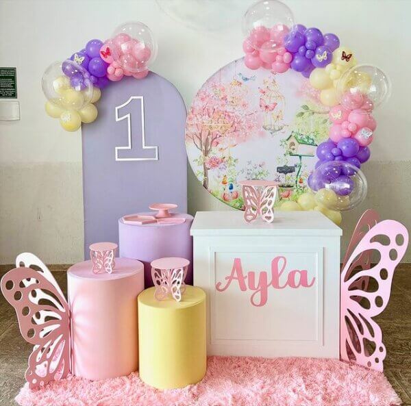 jardim encantado vs bosque encantado festa 1 ano