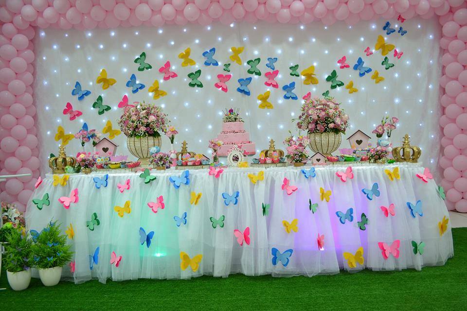 ideias de decoração jardim encantado para festa de 1 ano