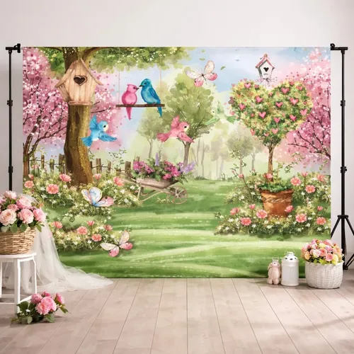 decoração jardim encantado infantil