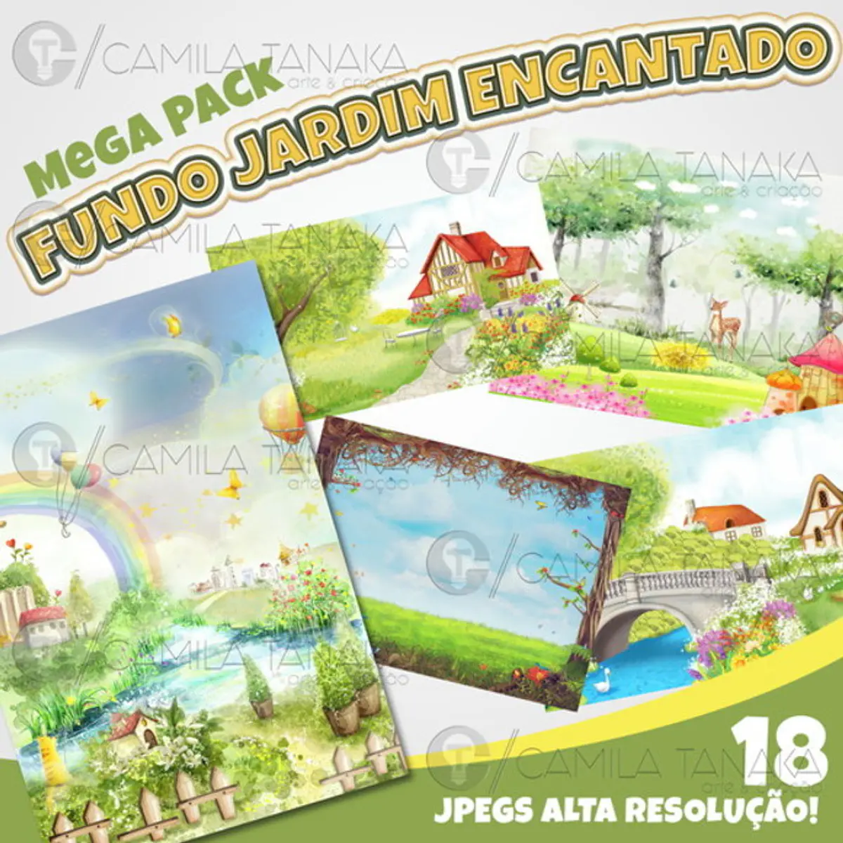 fundo para ensaio fotográfico jardim encantado