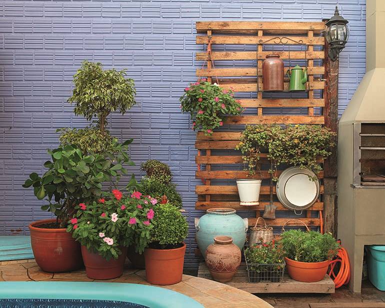 decoração de sítio