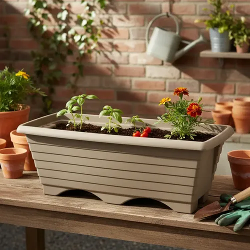 jardineira para plantas de chão