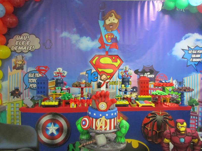 erros comuns ao decorar festa jesus meu heroi