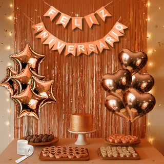 quanto custa um kit festa decoração simples