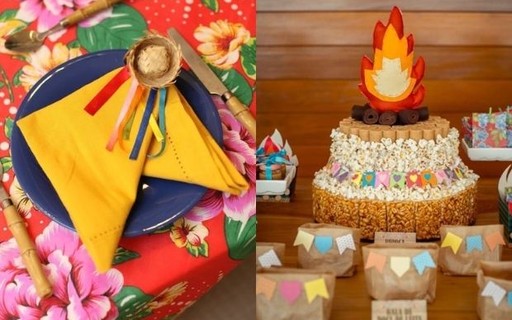 melhor kit festa junina decoração barato ou completo