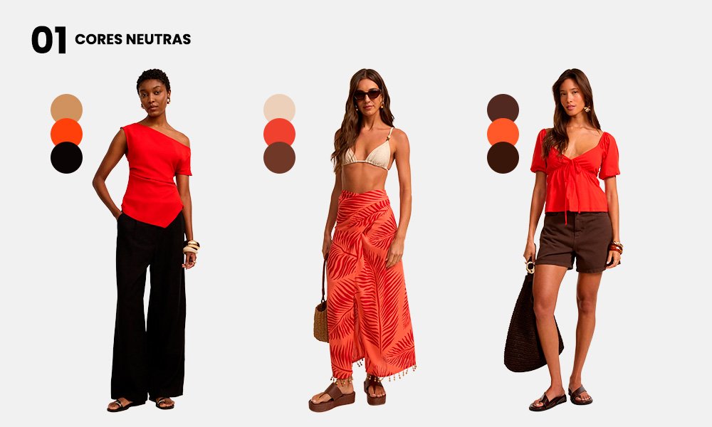 laranja combina com que cor