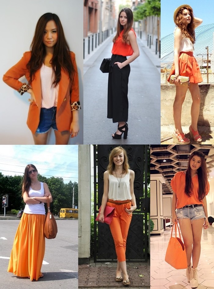 laranja vs azul qual cor combina mais