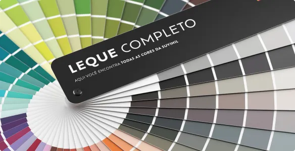 Leque de cores Suvinil 2026