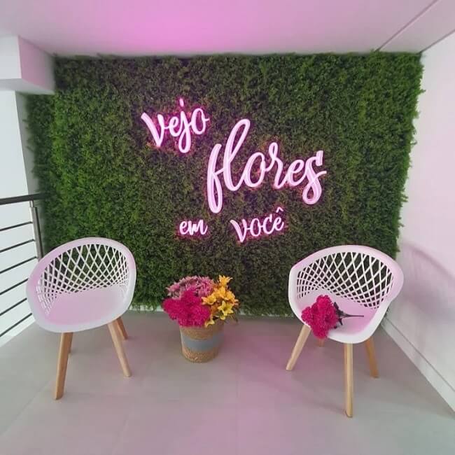 letras em neon para decoração