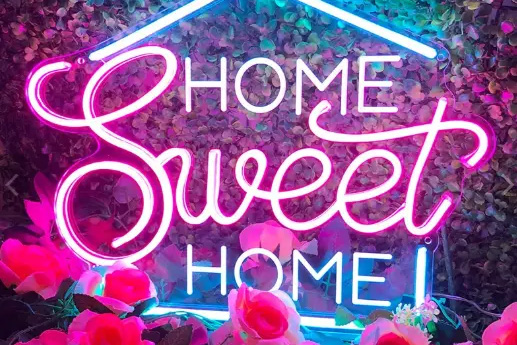 letras em neon para decoração