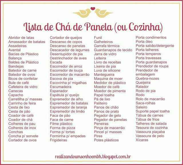 itens de decoração para chá de casa nova