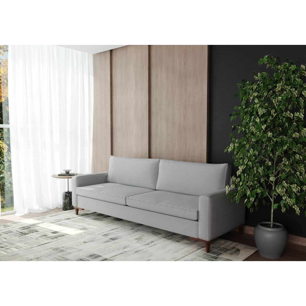 apartamento com living