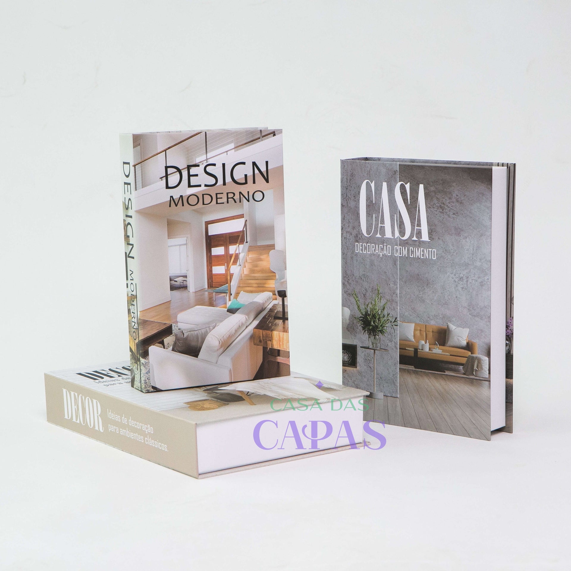 ideias criativas usar livro falso decoração