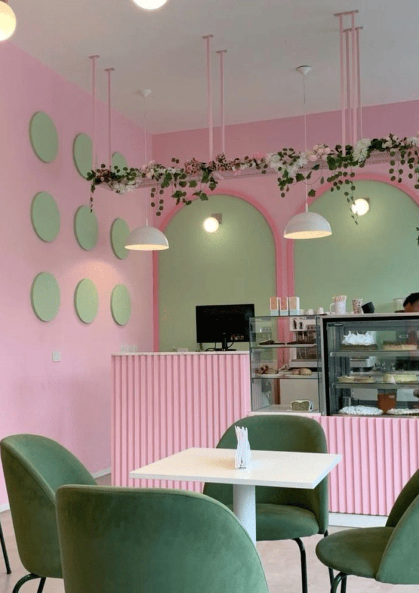 loja decoração de confeitaria pequena