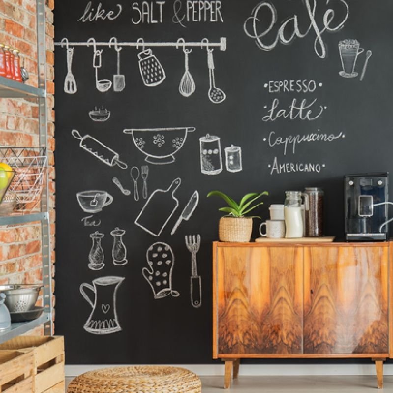 tinta lousa versus adesivo qual melhor