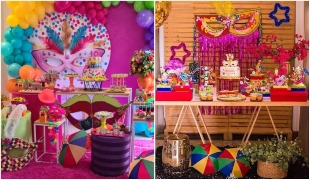 luxo decoração baile de mascaras