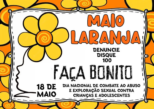 materiais decoração maio laranja tnt ou eva