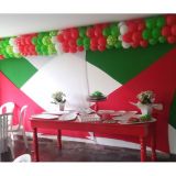 como esticar malha para painel de festa