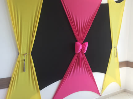 erros comuns ao usar malha para decoração de festa