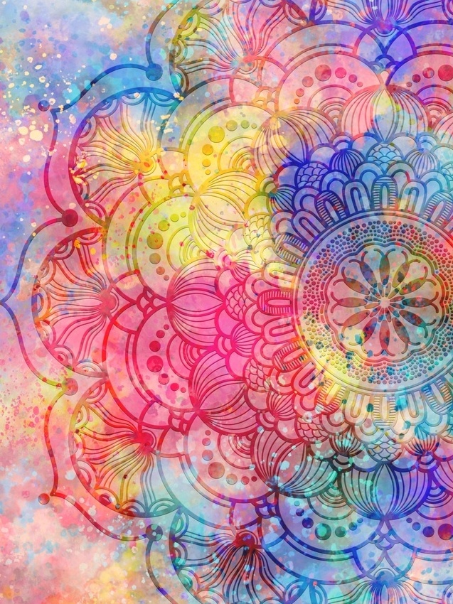 erros comuns ao pintar mandalas coloridas