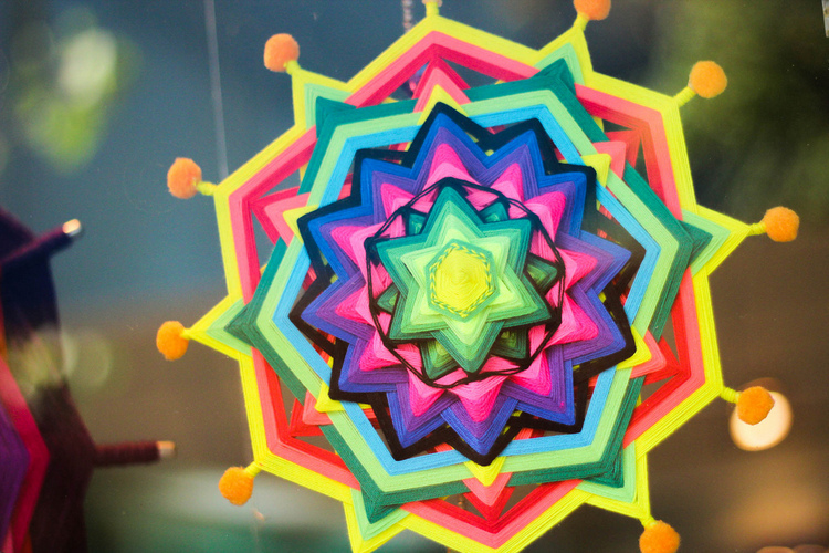 como usar mandala colorida na meditação guiada