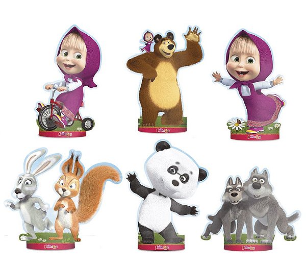 decoração masha e o urso alugar ou comprar