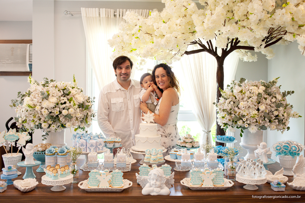 Mesa de batizado clássica