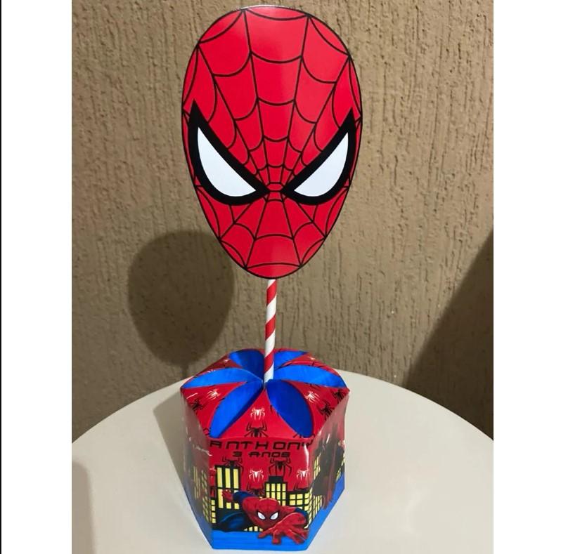 decoracao mesa homem aranha diy ou comprar pronto