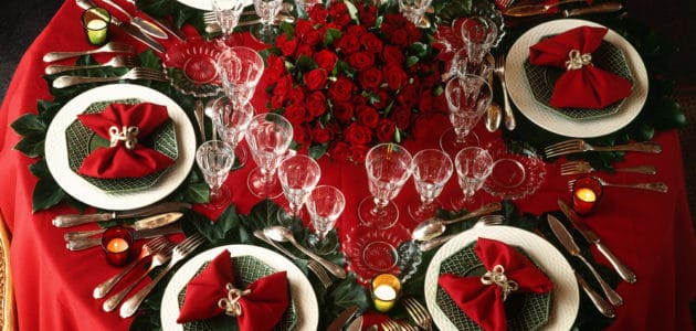 como escolher toalha para mesa santa ceia